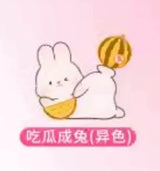 Touch the rabbit and enjoy life series