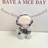 New Life Diary Series Baby Clothes Vinyl Plush Pendant Overalls