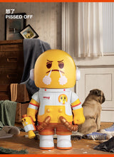 MOLLY100% × emoji ™ MEGA SPACE figure doll