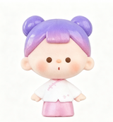 VUUYOO worry-free baby Yijian Fenghua series cute grain antique trend play ornament figure