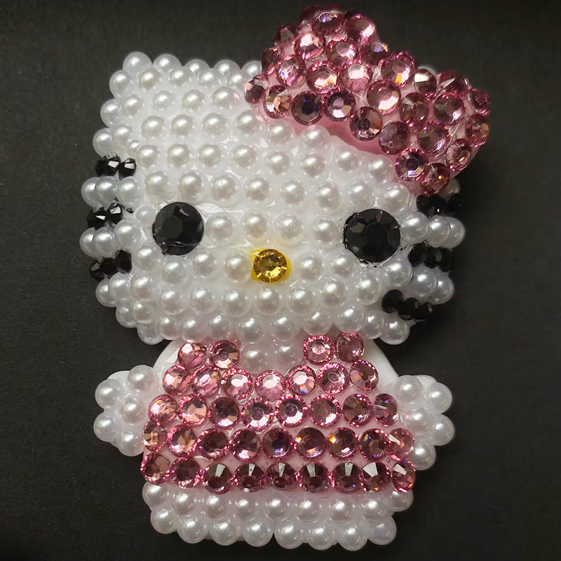 Cartoon resin DIY drilling accessories