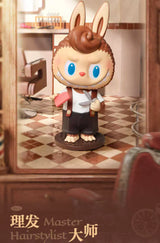 Labubu retro barber shop series trendy figure