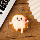 Plush doll doll simulation food pendant bag pendant vegetable food keychain