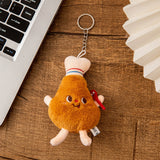 Plush doll doll simulation food pendant bag pendant vegetable food keychain