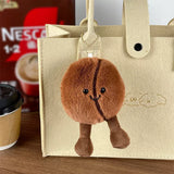 Plush doll doll simulation food pendant bag pendant vegetable food keychain
