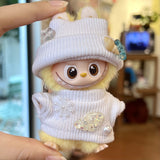 Fourth-generation rabub vinyl doll baby clothes set 4.0 heart password baby clothes cover