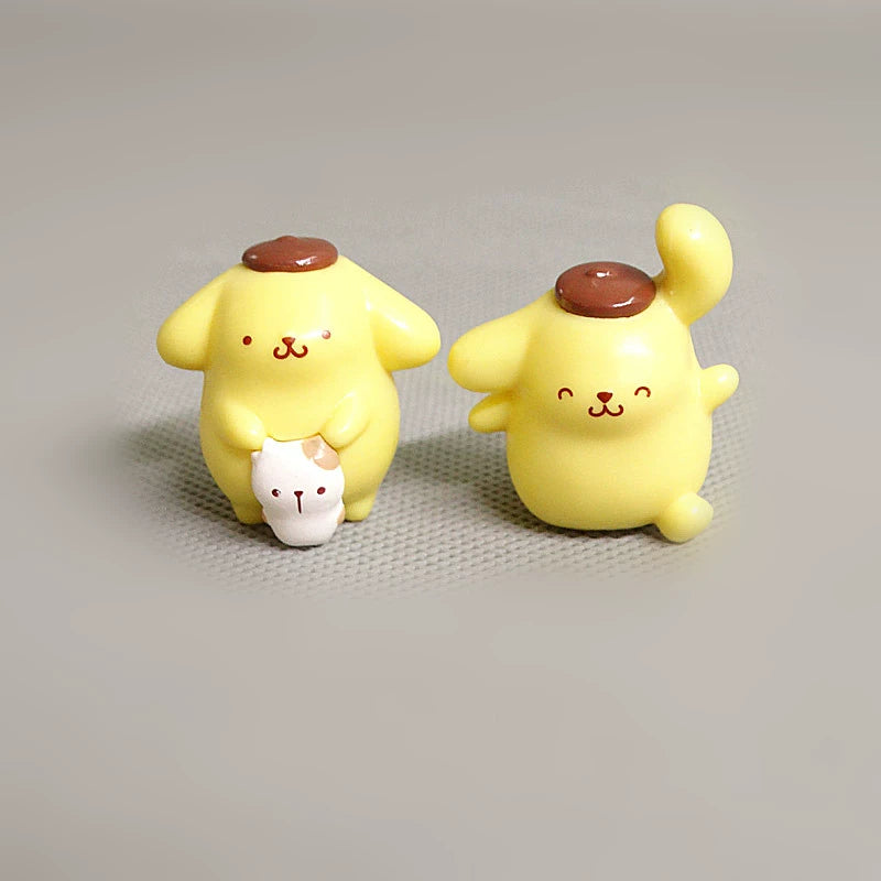 Boxed 11 styles, cute pudding dog, stacking music, stacking, doll figure ornament