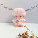 New Life Diary Series Baby Clothes Vinyl Plush Pendant Overalls