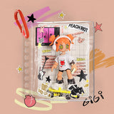 Peach Riot music accompanying series building block pendant