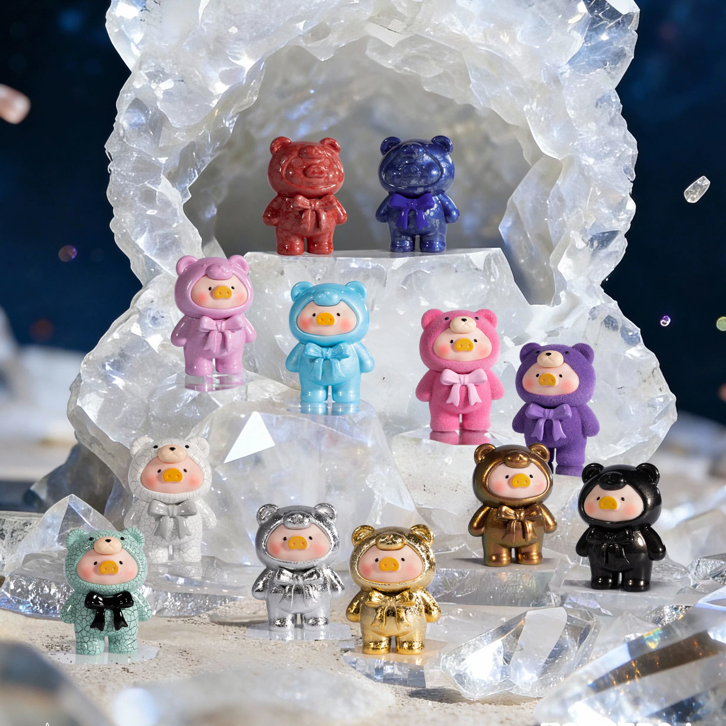 Canned pig lulu_ Teddy MINI ore collection series