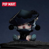 Skullpanda front ink plum series doll ornament