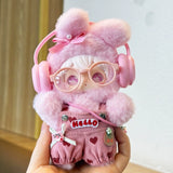 Rabbit shining baby clothes AYORTOYShyShy collection pink Tian Xuning same enamel plush doll clothes