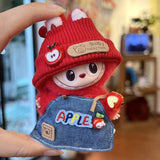Fourth-generation rabub vinyl doll baby clothes set 4.0 heart password baby clothes cover