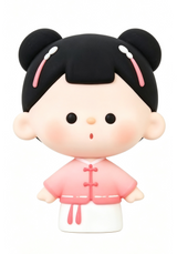 VUUYOO worry-free baby Yijian Fenghua series cute grain antique trend play ornament figure