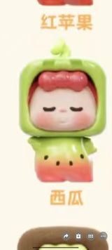 Wuwu fruit square series