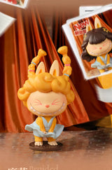 Labubu retro barber shop series trendy figure