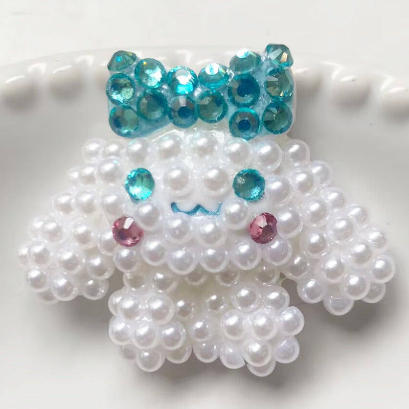 Cartoon resin DIY drilling accessories