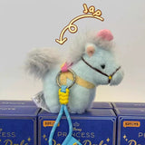 Disney Princess Pony Series Cute Plush Doll Pendant Tide Play Doll