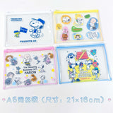 Snoopy series file bag A5