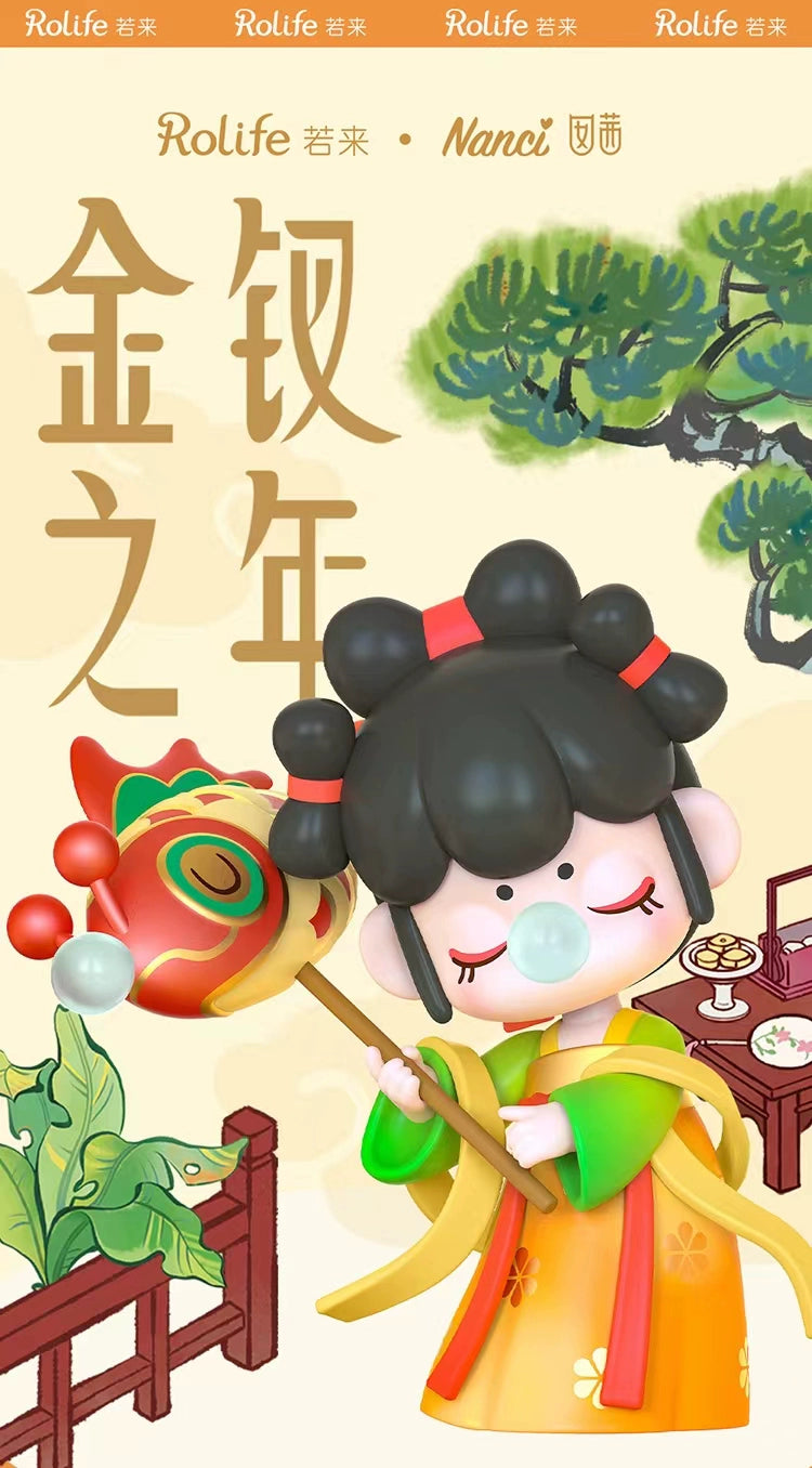 Genuine  Nanci Golden Hairpin Year