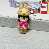 Molly change baby, cute grain DIY mobile phone chain pvc accessories ornament tide play