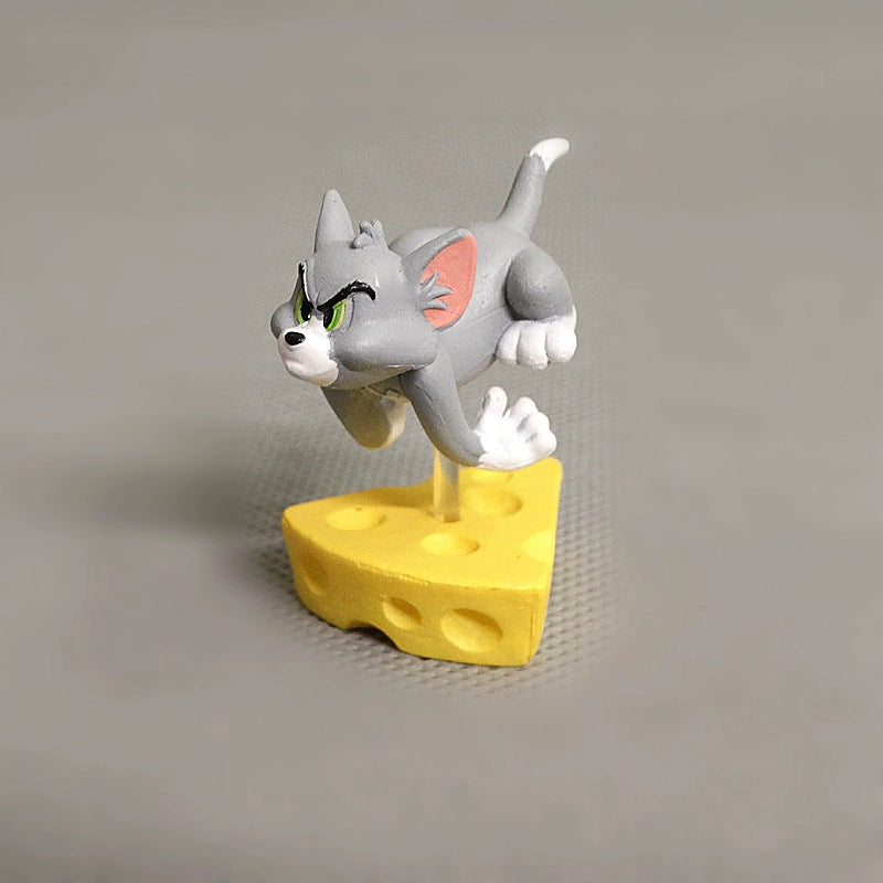 Cake series, cat and mouse, Tom and Jerry, doll figure ornament