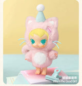 Pocket friend series vinyl plush pendant