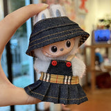 Fourth-generation rabub vinyl doll baby clothes set 4.0 heart password baby clothes cover