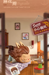 Labubu retro barber shop series trendy figure