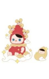 Baby Fat Mouse New Year's Series Badge