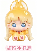 Wokii sweet station series cute grain figure tide play girl gift