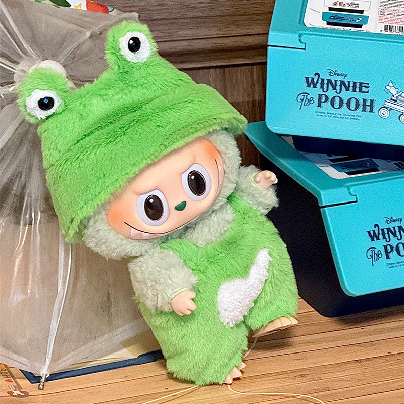 Only clothes are suitable for labubu sitting party baby clothes one two three generations labubu clothes set accessories periphery