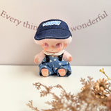New Life Diary Series Baby Clothes Vinyl Plush Pendant Overalls