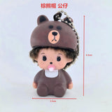 Panda Qiqi vinyl doll pendant