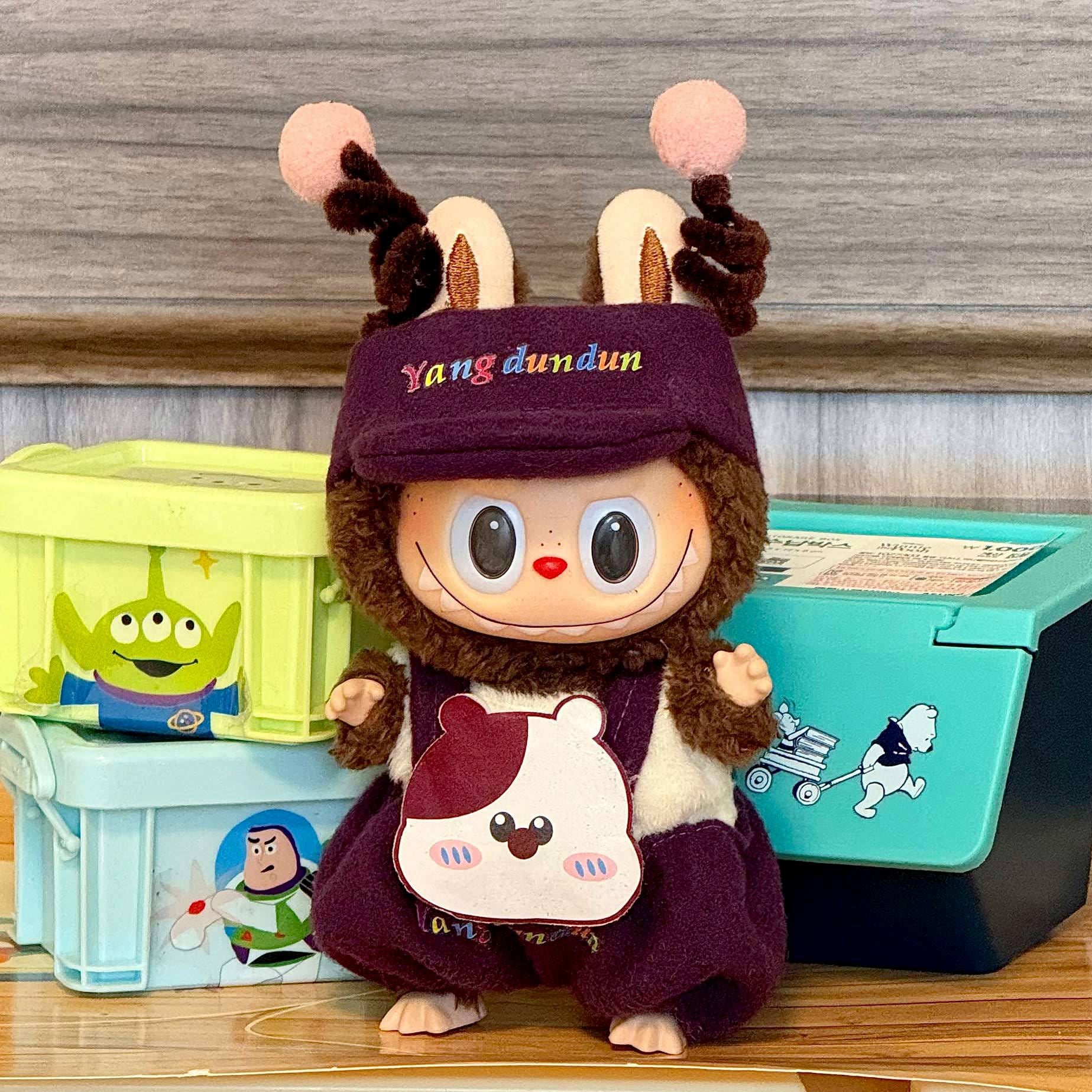 Only clothes are suitable for labubu sitting party baby clothes one two three generations labubu clothes set accessories periphery