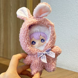 Rabbit shining baby clothes AYORTOYShyShy collection pink Tian Xuning same enamel plush doll clothes