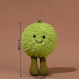 Plush doll doll simulation food pendant bag pendant vegetable food keychain
