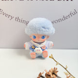 New Life Diary Series Baby Clothes Vinyl Plush Pendant Overalls