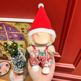 Only clothes are suitable for Labubu baby clothes, one, two and three generations labubu pendant, plush doll sweater, Christmas baby clothes.
