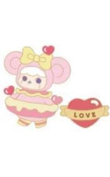Baby Fat Mouse New Year's Series Badge