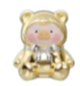 LuLu Pig Teddy Moe Grain Series T Tide Play Figure