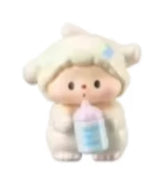 Lulu Dog's Baby Diary 3.0 Series Moe Grain Tide Play Figure
