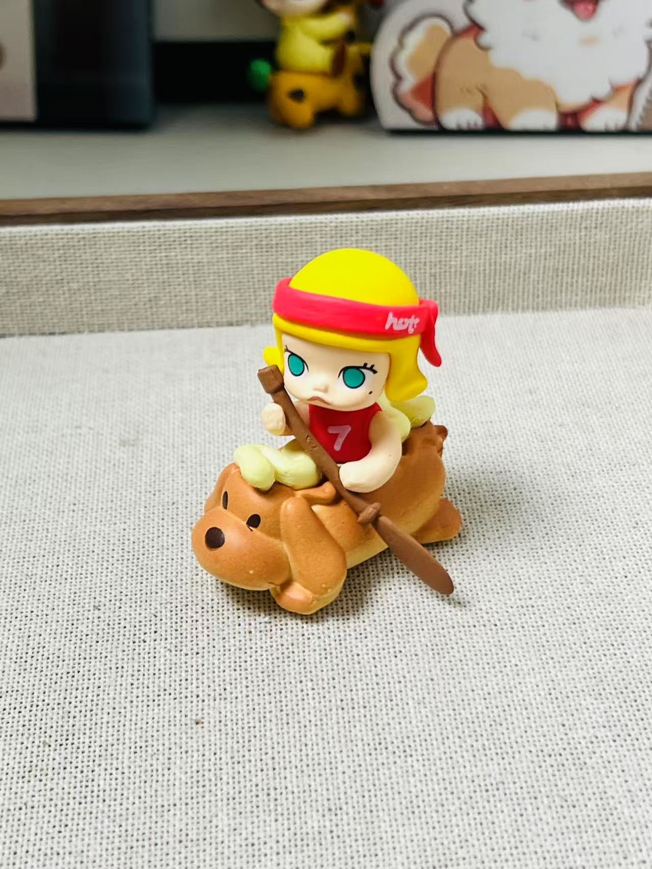 Molly change baby, cute grain DIY mobile phone chain pvc accessories ornament tide play