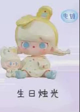 Tutu and Bear Time Glitch MINI Tide Play Figure Cute Doll
