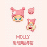 Plush Warm Huhu series decorative hole buckle