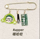 Xiong Meow Craze Series Badge