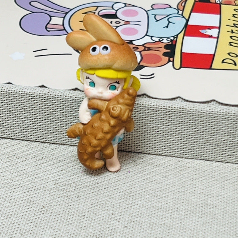 Molly change baby, cute grain DIY mobile phone chain pvc accessories ornament tide play