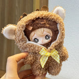 Rabbit shining baby clothes AYORTOYShyShy collection pink Tian Xuning same enamel plush doll clothes