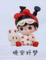 Tutu and Bear Time Glitch MINI Tide Play Figure Cute Doll