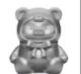 LuLu Pig Teddy Moe Grain Series T Tide Play Figure